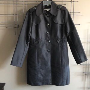 Kenneth Cole Black Trench Coat